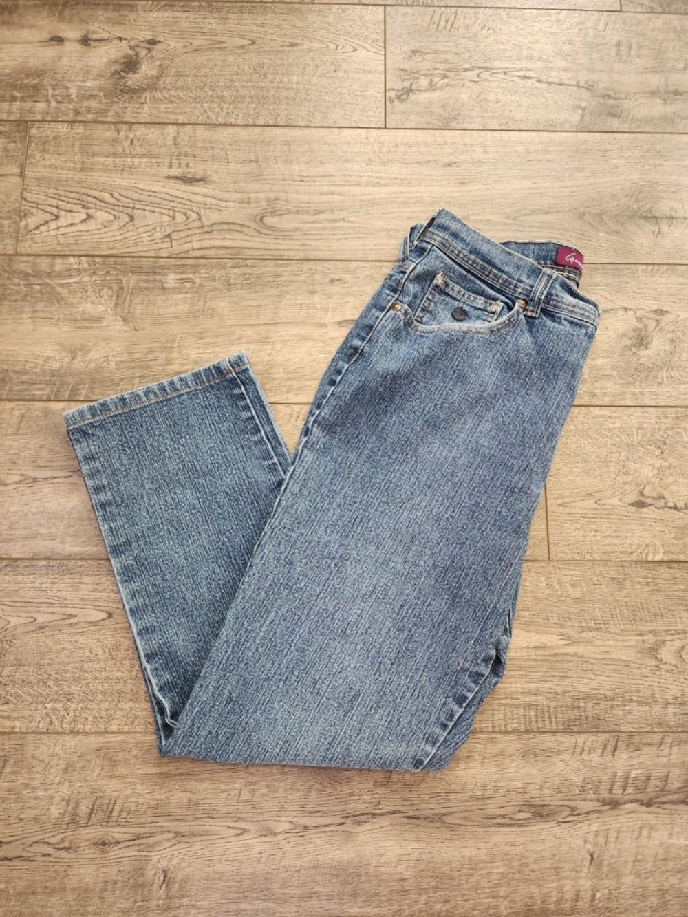 Gloria Vanderbilt Womens Jeans Size 10 Blue Denim Straight Leg
